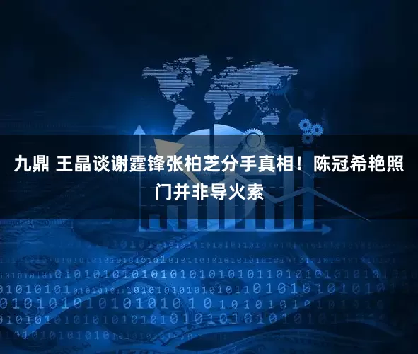 九鼎 王晶谈谢霆锋张柏芝分手真相！陈冠希艳照门并非导火索